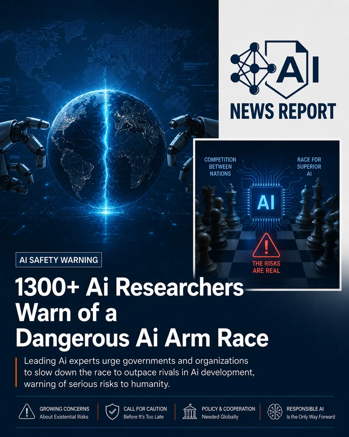 Image showing a Dangerous Ai Race